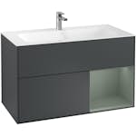 Tvättställsskåp Villeroy & Boch Finion med 2 Lådor och Hylla för Inbyggt Tvättställ