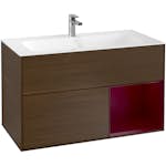 Tvättställsskåp Villeroy & Boch Finion med 2 Lådor och Hylla för Inbyggt Tvättställ