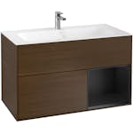 Tvättställsskåp Villeroy & Boch Finion med 2 Lådor och Hylla för Inbyggt Tvättställ