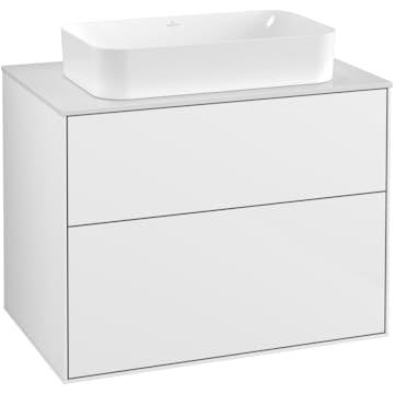 Tvättställsskåp Villeroy & Boch Finion med 2 Lådor och Bänkskiva för Fristående Tvättställ