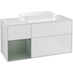 Tvättställsskåp Villeroy & Boch Finion med 3 Lådor Hylla och Bänkskiva för Fristående Tvättställ