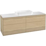 Tvättställsskåp Villeroy & Boch Finion med 4 Lådor och Bänkskiva för Fristående Tvättställ