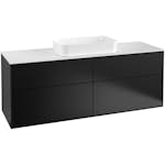 Tvättställsskåp Villeroy & Boch Finion med 4 Lådor och Bänkskiva för Fristående Tvättställ