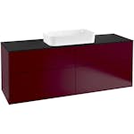 Tvättställsskåp Villeroy & Boch Finion med 4 Lådor och Bänkskiva för Fristående Tvättställ