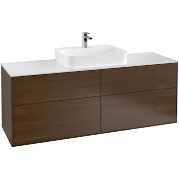 Tvättställsskåp Villeroy & Boch Finion med 4 Lådor och Bänkskiva för Ytmonterat Tvättställ
