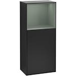 Väggskåp Villeroy & Boch Finion med 1 Dörr och Öppen Hylla Uppe 418 mm