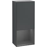 Väggskåp Villeroy & Boch Finion med 1 Dörr och Öppen Hylla Nere 418 mm