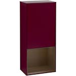 Väggskåp Villeroy & Boch Finion med 1 Dörr och Öppen Hylla Nere 418 mm