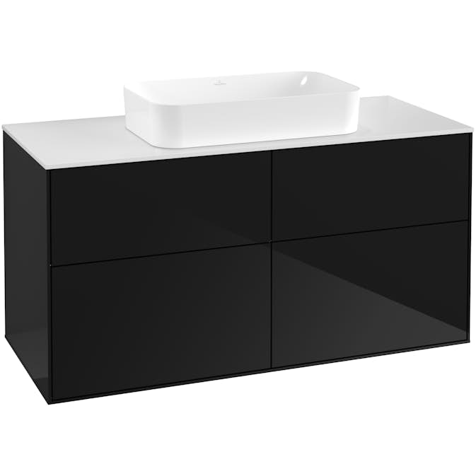 Tvättställsskåp Villeroy & Boch Finion med 4 Lådor och Bänkskiva för Fristående Tvättställ