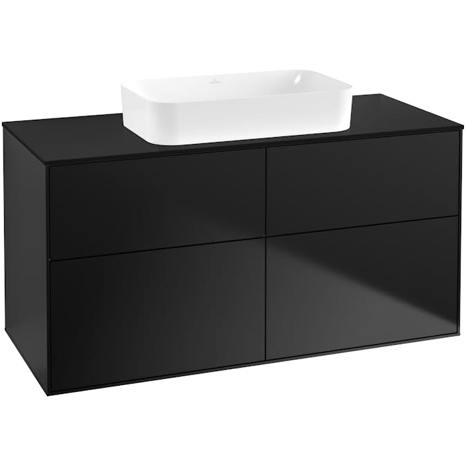 Tvättställsskåp Villeroy & Boch Finion med 4 Lådor och Bänkskiva för Fristående Tvättställ