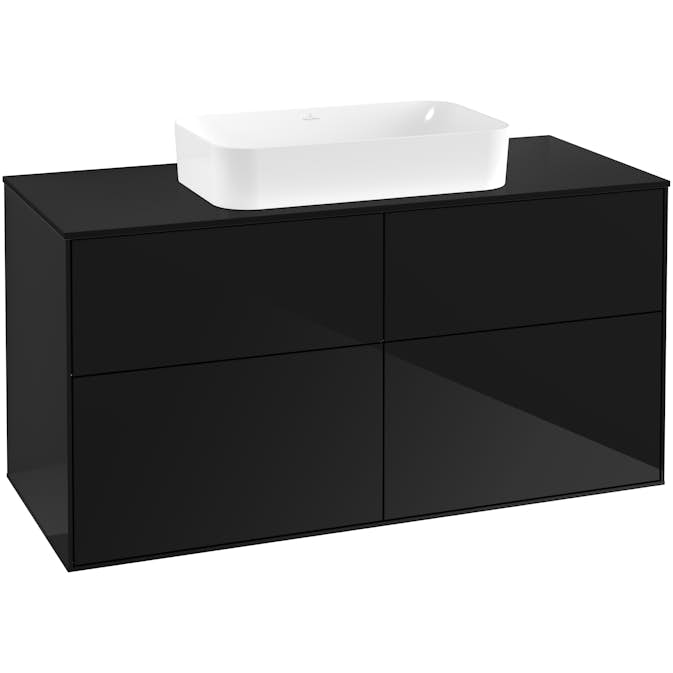 Tvättställsskåp Villeroy & Boch Finion med 4 Lådor och Bänkskiva för Fristående Tvättställ
