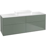 Tvättställsskåp Villeroy & Boch Finion med 4 Lådor och Bänkskiva för Fristående Tvättställ