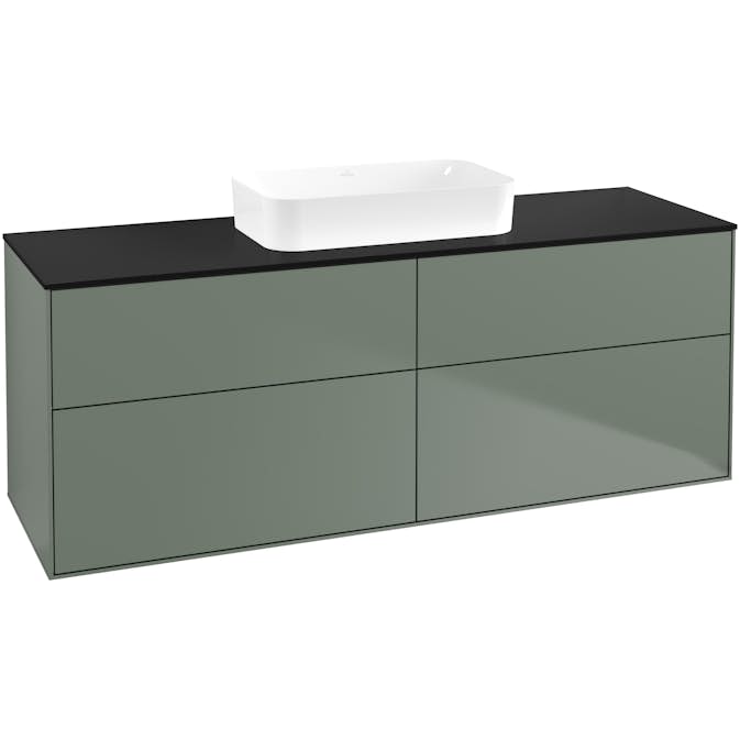 Tvättställsskåp Villeroy & Boch Finion med 4 Lådor och Bänkskiva för Fristående Tvättställ