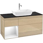 Tvättställsskåp Villeroy & Boch Finion med 3 Lådor Hylla och Bänkskiva för Fristående Tvättställ från Artis & Collaro