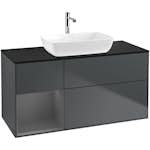 Tvättställsskåp Villeroy & Boch Finion med 3 Lådor Hylla och Bänkskiva för Fristående Tvättställ från Artis & Collaro