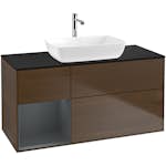 Tvättställsskåp Villeroy & Boch Finion med 3 Lådor Hylla och Bänkskiva för Fristående Tvättställ från Artis & Collaro