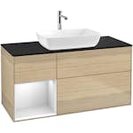 Tvättställsskåp Villeroy & Boch Finion med 3 Lådor Hylla och Bänkskiva för Fristående Tvättställ från Artis & Collaro