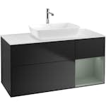 Tvättställsskåp Villeroy & Boch Finion med 3 Lådor Hylla och Bänkskiva för Fristående Tvättställ från Artis & Collaro