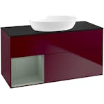 Tvättställsskåp Villeroy & Boch Finion med 3 Lådor Hylla och Bänkskiva för Fristående Tvättställ från Artis & Collaro