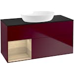 Tvättställsskåp Villeroy & Boch Finion med 3 Lådor Hylla och Bänkskiva för Fristående Tvättställ från Artis & Collaro