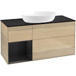 Tvättställsskåp Villeroy & Boch Finion med 3 Lådor Hylla och Bänkskiva för Fristående Tvättställ från Artis & Collaro