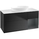 Tvättställsskåp Villeroy & Boch Finion med 3 Lådor Hylla och Bänkskiva för Fristående Tvättställ från Artis & Collaro