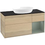 Tvättställsskåp Villeroy & Boch Finion med 3 Lådor Hylla och Bänkskiva för Fristående Tvättställ från Artis & Collaro