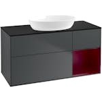 Tvättställsskåp Villeroy & Boch Finion med 3 Lådor Hylla och Bänkskiva för Fristående Tvättställ från Artis & Collaro