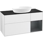 Tvättställsskåp Villeroy & Boch Finion med 3 Lådor Hylla och Bänkskiva för Fristående Tvättställ från Artis & Collaro