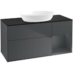 Tvättställsskåp Villeroy & Boch Finion med 3 Lådor Hylla och Bänkskiva för Fristående Tvättställ från Artis & Collaro