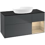 Tvättställsskåp Villeroy & Boch Finion med 3 Lådor Hylla och Bänkskiva för Fristående Tvättställ från Artis & Collaro