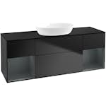 Tvättställsskåp Villeroy & Boch Finion med Två Hyllor och Bänkskiva för Fristående Tvättställ från Artis & Collaro