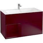 Tvättställsskåp Villeroy & Boch Finion med 2 Lådor och Hylla för Inbyggt Tvättställ