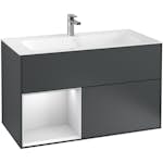 Tvättställsskåp Villeroy & Boch Finion med 2 Lådor och Hylla för Inbyggt Tvättställ