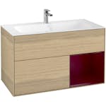 Tvättställsskåp Villeroy & Boch Finion med 2 Lådor och Hylla för Inbyggt Tvättställ