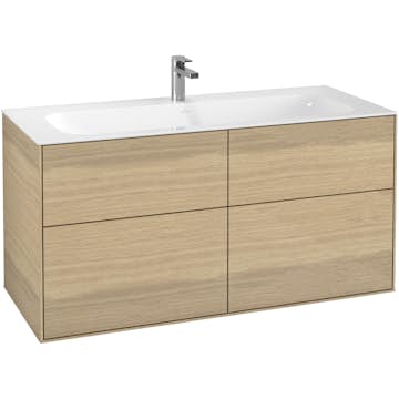Tvättställsskåp Villeroy & Boch Finion med 4 Lådor för Inbyggt Tvättställ
