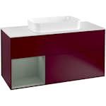 Tvättställsskåp Villeroy & Boch Finion med 3 Lådor Hylla och Bänkskiva för Fristående Tvättställ