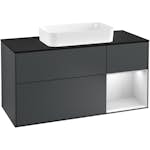 Tvättställsskåp Villeroy & Boch Finion med 3 Lådor Hylla och Bänkskiva för Fristående Tvättställ