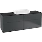 Tvättställsskåp Villeroy & Boch Finion med 4 Lådor och Bänkskiva för Fristående Tvättställ