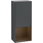 Väggskåp Villeroy & Boch Finion med 1 Dörr och Öppen Hylla Nere 418 mm