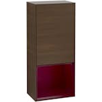 Väggskåp Villeroy & Boch Finion med 1 Dörr och Öppen Hylla Nere 418 mm