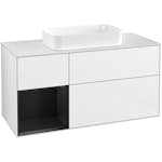 Tvättställsskåp Villeroy & Boch Finion med 3 Lådor Hylla och Bänkskiva för Fristående Tvättställ