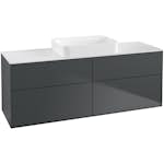 Tvättställsskåp Villeroy & Boch Finion med 4 Lådor och Bänkskiva för Fristående Tvättställ