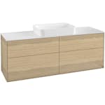 Tvättställsskåp Villeroy & Boch Finion med 4 Lådor och Bänkskiva för Fristående Tvättställ