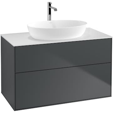 Tvättställsskåp Villeroy & Boch Finion med 2 Lådor och Bänkskiva för Fristående Tvättställ från Artis & Collaro