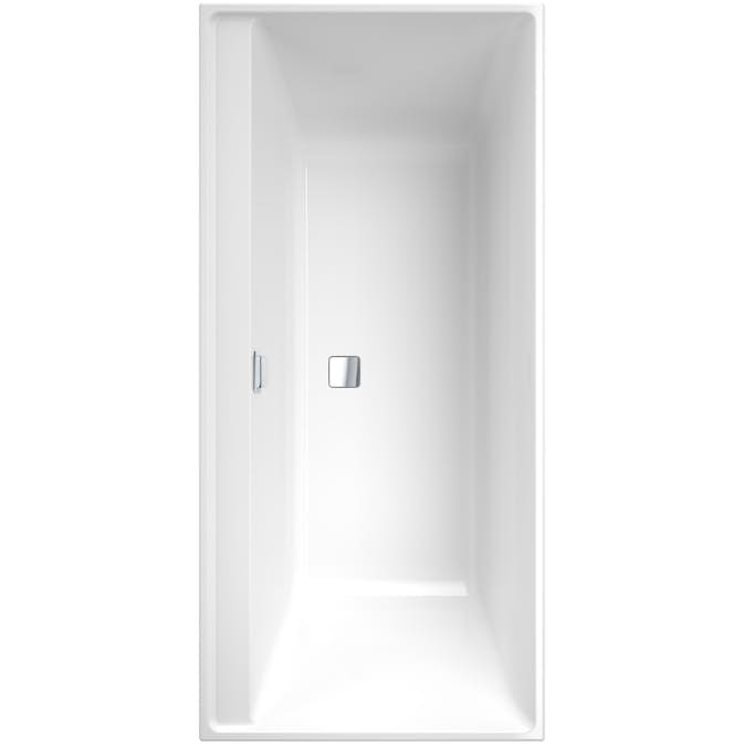 Inbyggnadsbadkar Villeroy & Boch Collaro Rektangulärt Vit Alpin L 1600 mm Krom Outlet