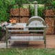 Pizzaugn GrillSymbol Pizzo med Pizzabord XL Inox