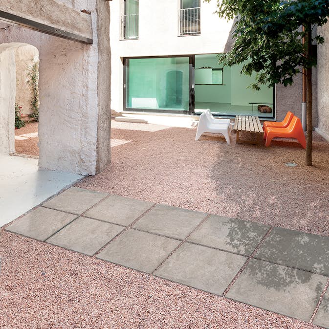 Uteklinker Pronto Klinkerdäck Quartz Prasio 60x60 cm