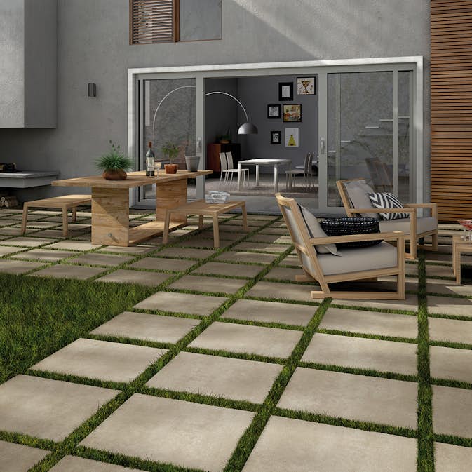 Uteklinker Pronto Klinkerdäck Manhattan Midtown 60x60 cm