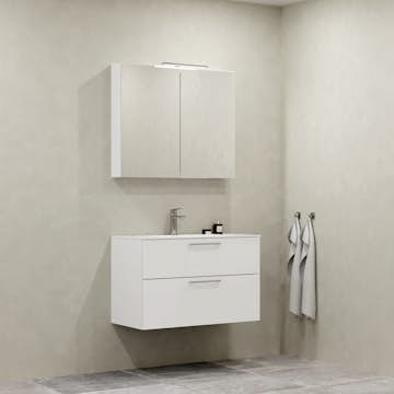 Möbelpaket Macro Design Crown Plain med Spegelskåp